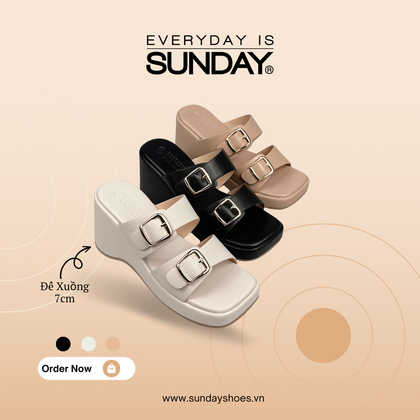 GIÀY NỮ THỜI TRANG SUNDAY DX64